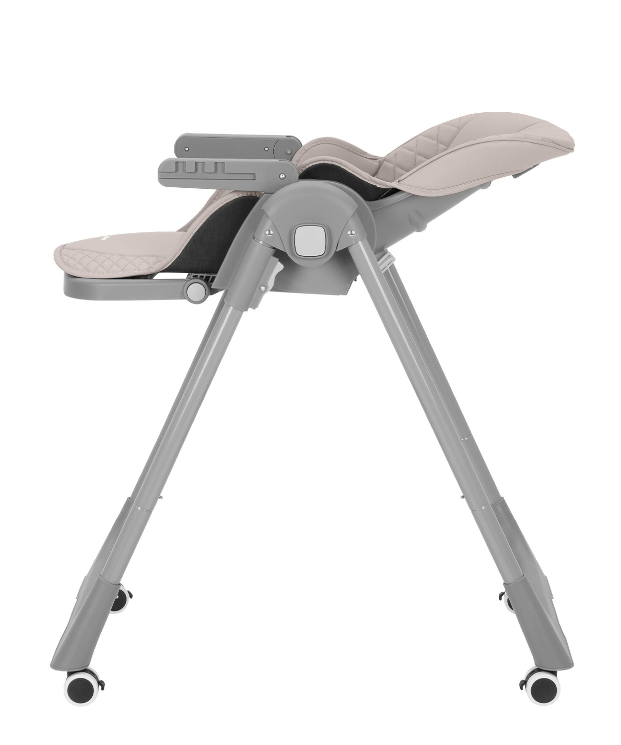 Стульчик для кормления Junior 2026 Регулировка угла наклона спинки и подножки позволят малышу отдохнуть после приёма пищи, или занятий.